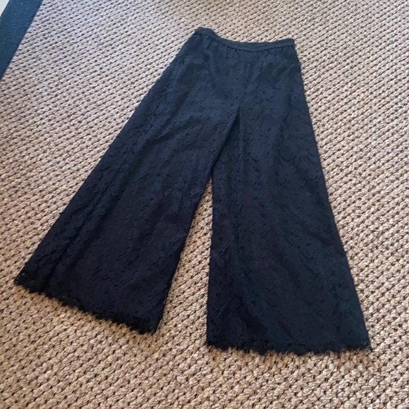 Theo Miles Vintage Lace Slacks - Picture 1 of 10